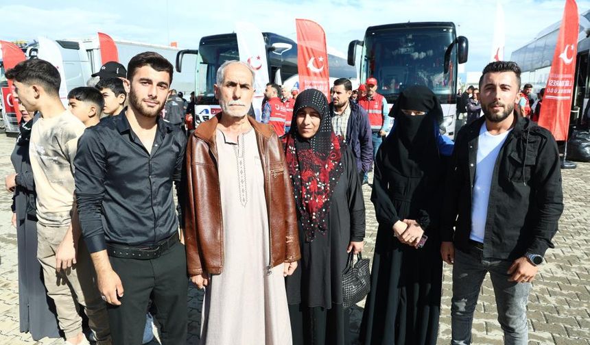 Suriyelilerin ülkelerine geri dönüşü sürüyor.