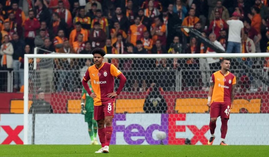 Galatasaray evindeki 33 maçlık yenilmezlik serisi sona erdi