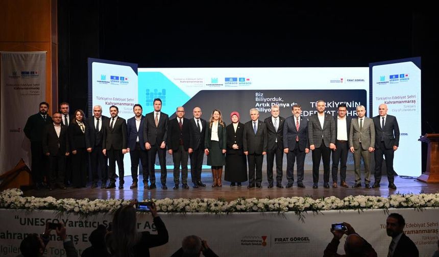 UNESCO Kahramanmaraş'ı edebiyat şehri seçti.
