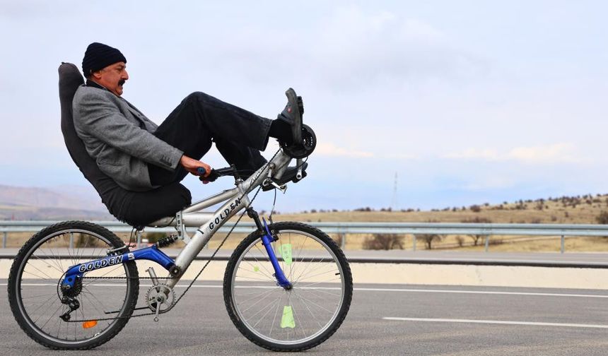 İlginç bisiklet tasarımı: Polisler bile durdurup inceliyor