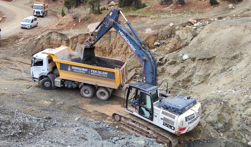 Onikişubat Belediyesinden kırsalda hizmet atağı.