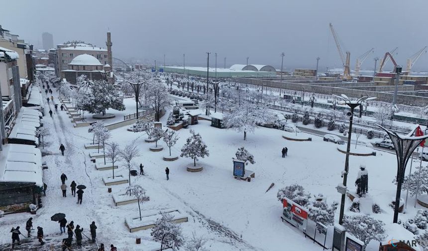 Giresun'da kar sonrası kartpostallık manzaralar ortaya çıktı