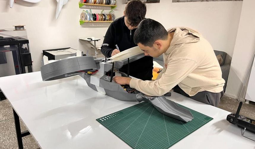 Meslek lisesinde teknoloji ve üretim hamlesi.