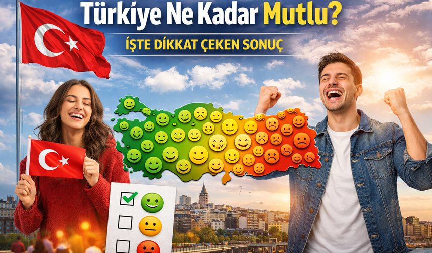 Türkiye’nin Mutluluk Karnesi Açıklandı