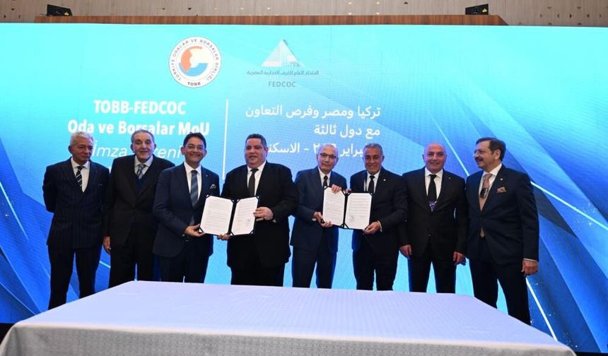 Türkiye ve Mısır Ticaretinde yeni dönem