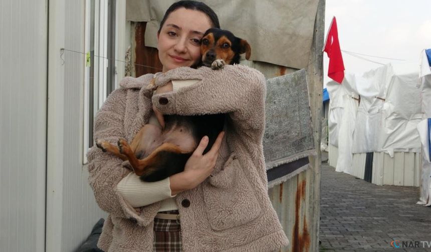 Malatya konteyner kentin Boncuk'u milyonların sevgilisi oldu