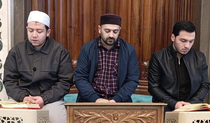 Kahramanmaraş'ta mukabele geleneği sürüyor