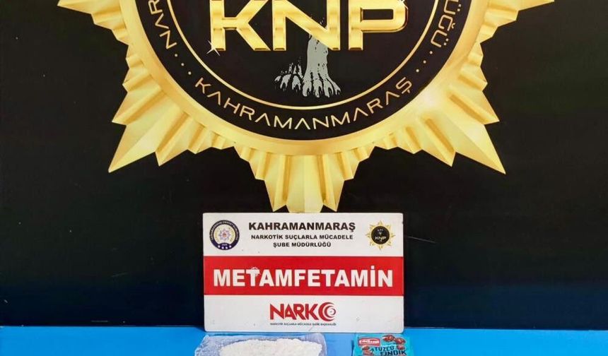 Kahramanmaraş'ta yasaklı madde operasyonu