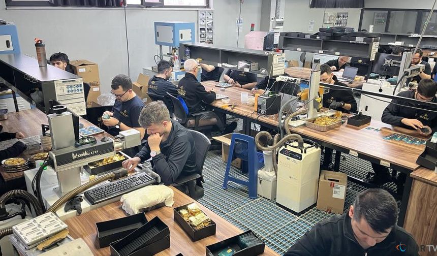 Talebe yetişmek için gece gündüz altın üretiyorlar