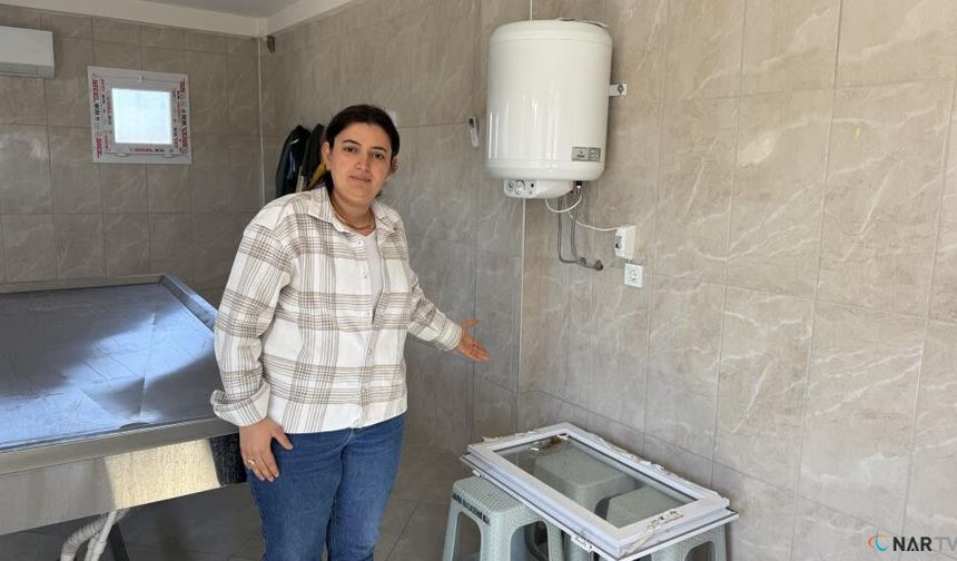 İlginç hırsızlık: Gasilhaneden kefen çaldılar.