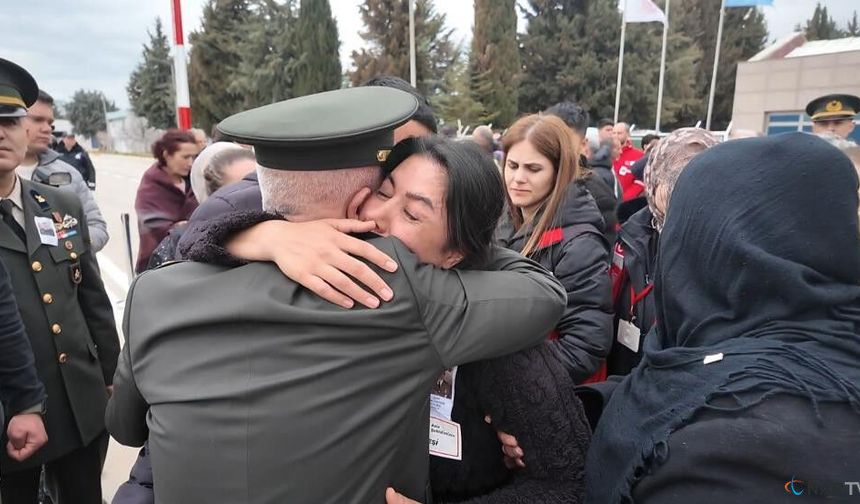 Şehit Binbaşının naaşı Isparta'ya getirildi