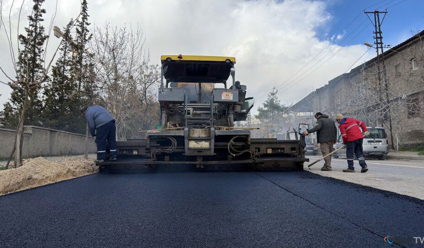 Büyükşehir Dulkadiroğlu’nda Yol Yenilemelerine Devam Ediyor
