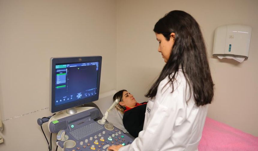 Hamileyim diye geldi, tümör teşhisi konuldu