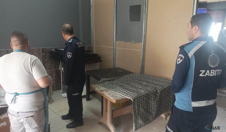 Zabıta ekipleri kasap, market ve fırınları denetledi