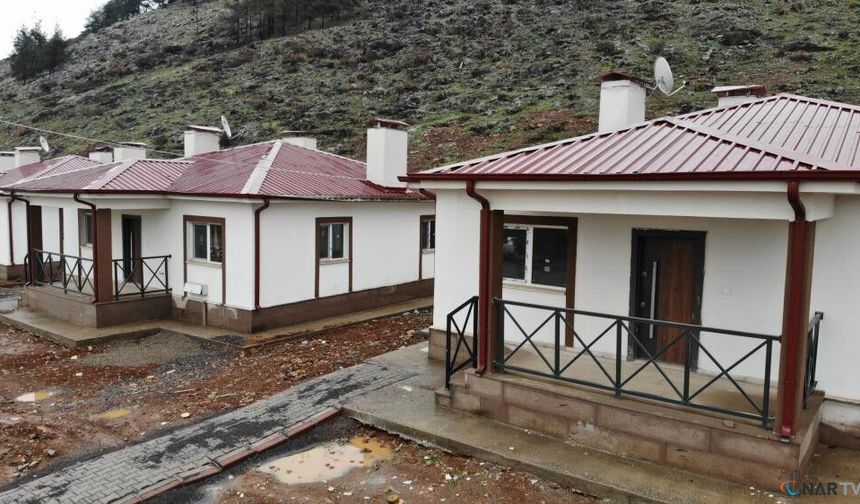 Onikişubat deprem köy konutlarında yaşam yeniden yeşeriyor