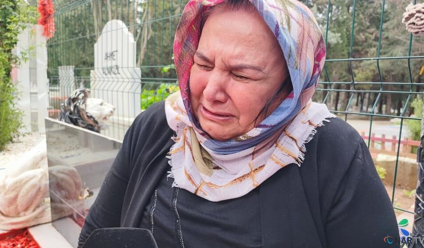 “Kuzumu Tepelediler” Acılı Anne Mezara Yapılanlara İsyan Etti