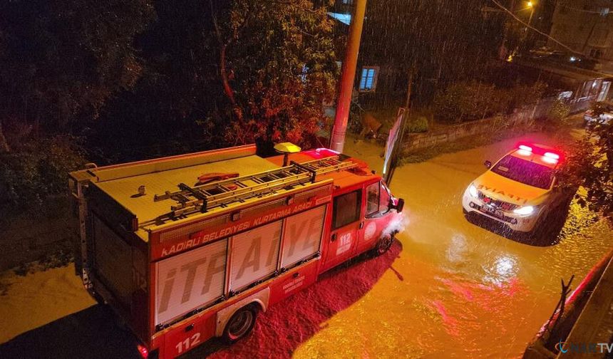 Şiddetli yağış felakete yol açtı