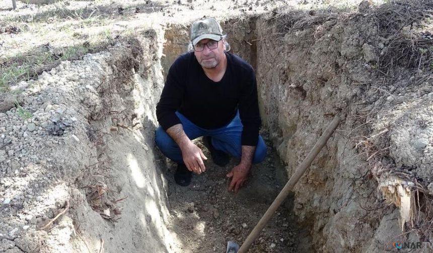 Dokuz kez ölümden döndü, mezarını kazmaya başladı