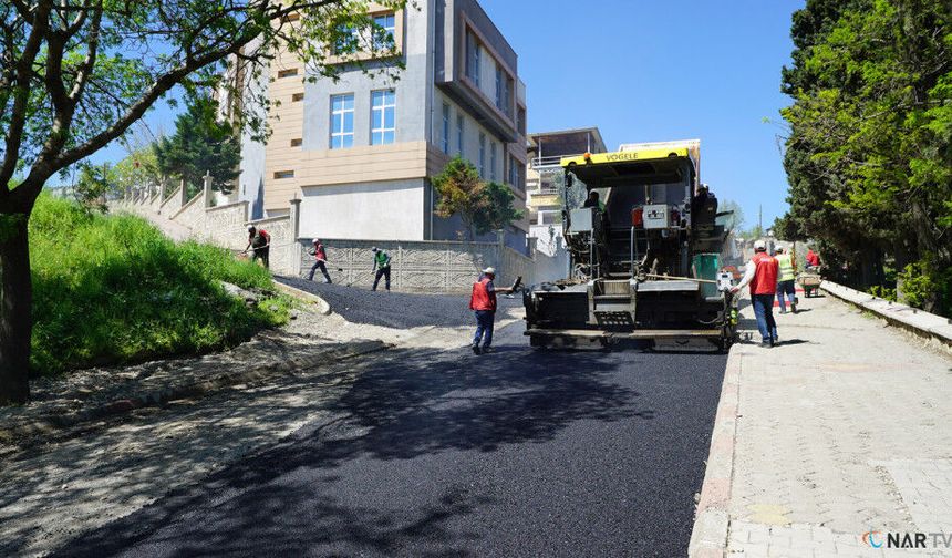 Büyükşehir Yol Yatırımlarını Sürdürüyor