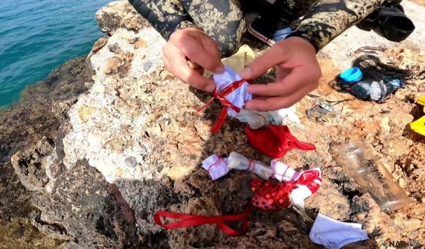 Antalya'da denizin dibi dileklerle doldu: Ev, araba ve sağlık istekleri