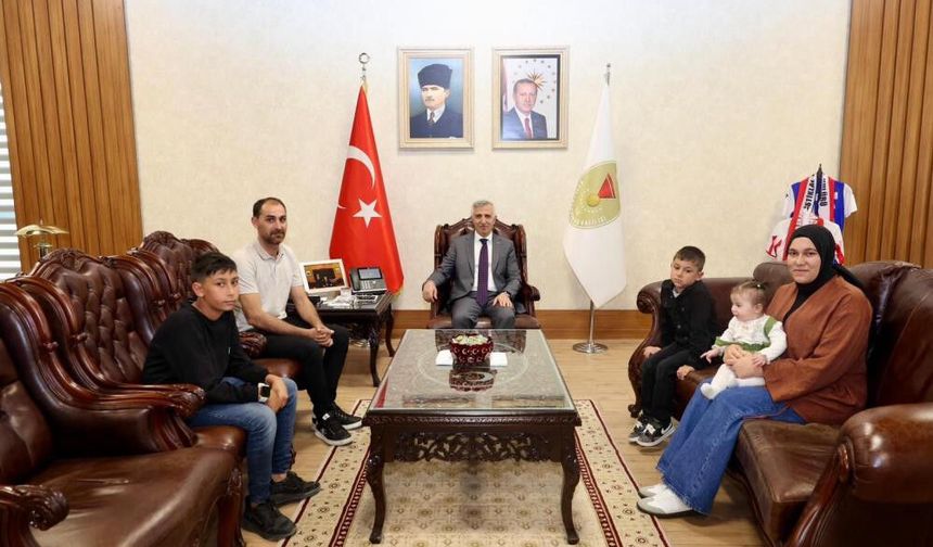 14 yaşındaki Yusuf’un piste koşma nedeni duygulandırdı