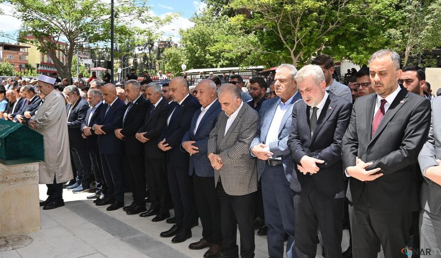 Başkan Görgel, Hacı Ali Özal’ın Cenaze Törenine Katıldı.