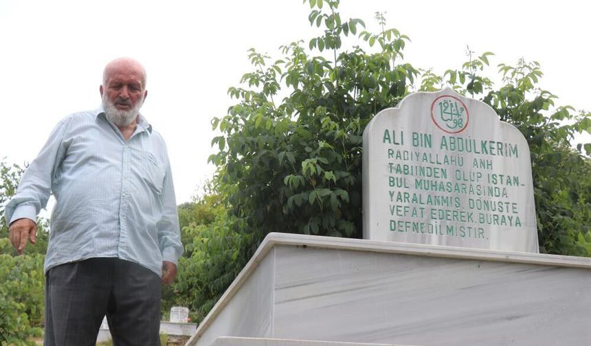 Mezarını Bulduğu Sahabe Oğlunu Türbeye Çevirdi