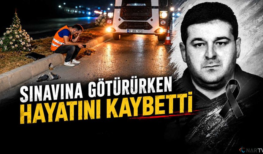 Kızını sınava götürüyordu, Yürekleri burkan olay!