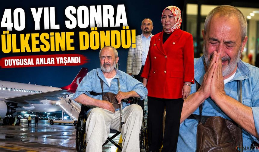 Suudi Arabistan'a çalışmak için gitti, 40 yıl sonra ülkeye dönebildi.