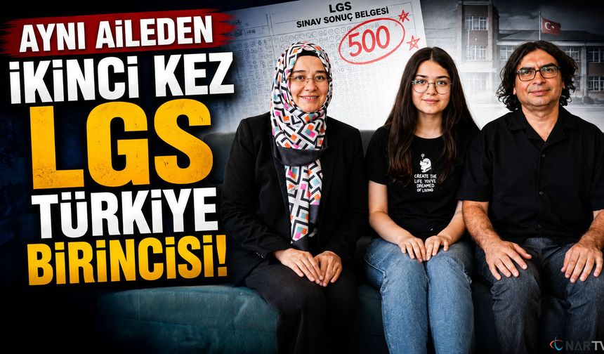 LGS Türkiye birincisi.