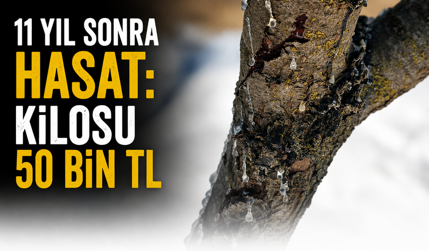 11 Yıl Sonra Hasat: Kilosu 50 Bin TL
