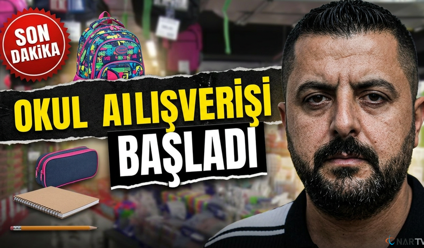 Okul zili çalmadan kırtasiye hareketliliği başladı.