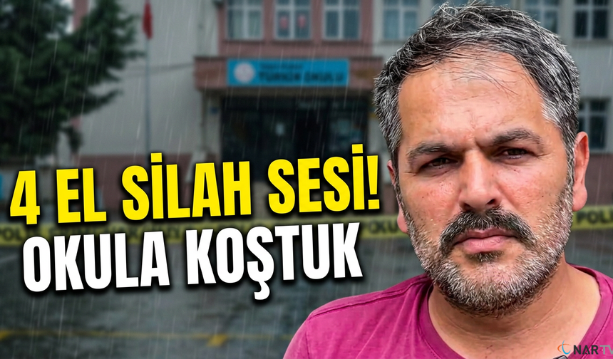 Lisede korku dolu anlar.