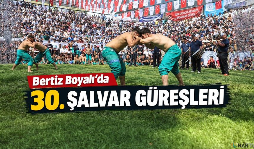 Bertiz Boyalı’da 30. Güreş Festivali!