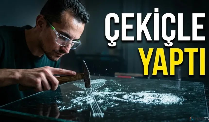 Hobisini Mesleğe Dönüştürdü: Camda Portre Sanatı