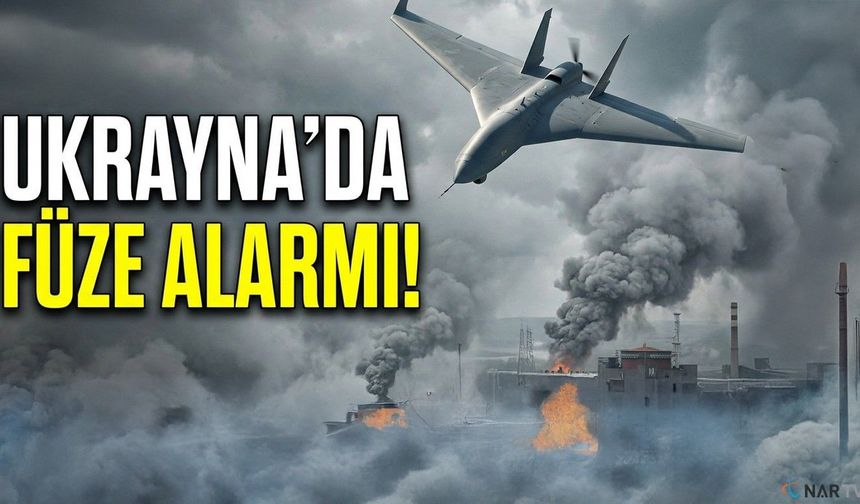 Rusya, Ukrayna'yı füze ve İHA'larla vurdu