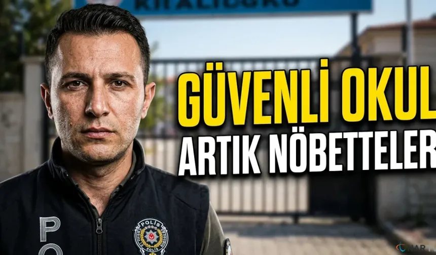 Kahramanmaraş'ta okullarda polisler de görev yapmaya başladı