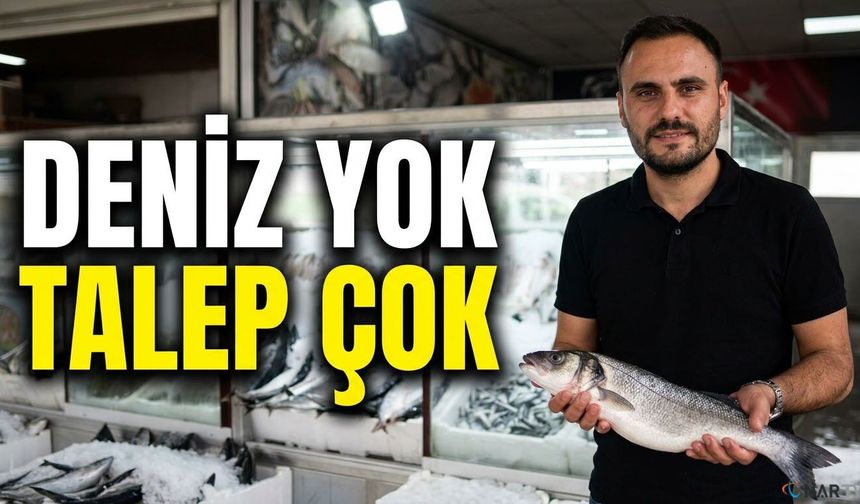 Balık pazarı hareketlendi.