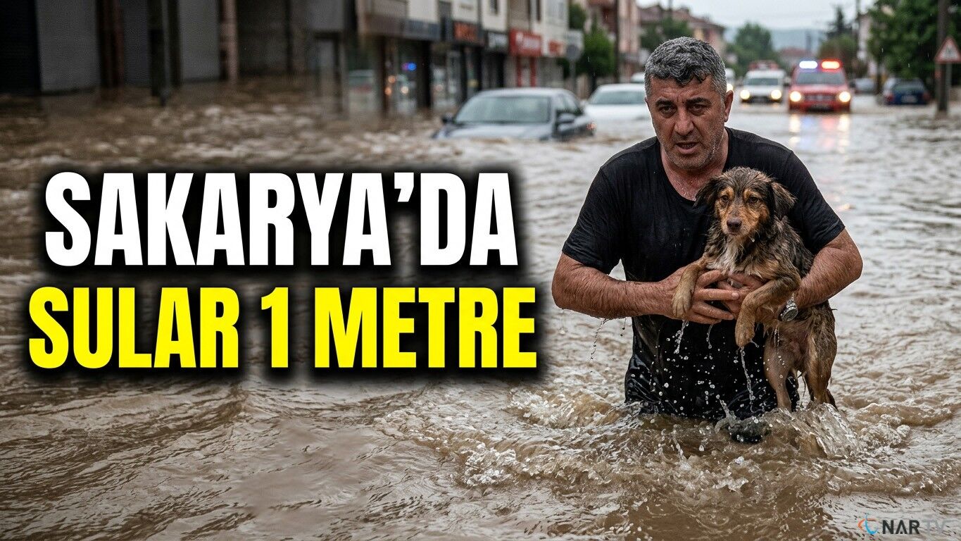 Sular 1 metreyi aştı! Ulaşım zorlaştı