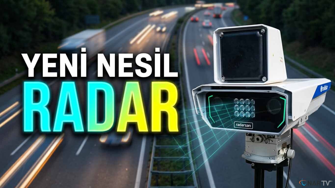 Yapay zeka destekli yeni nesil radar.