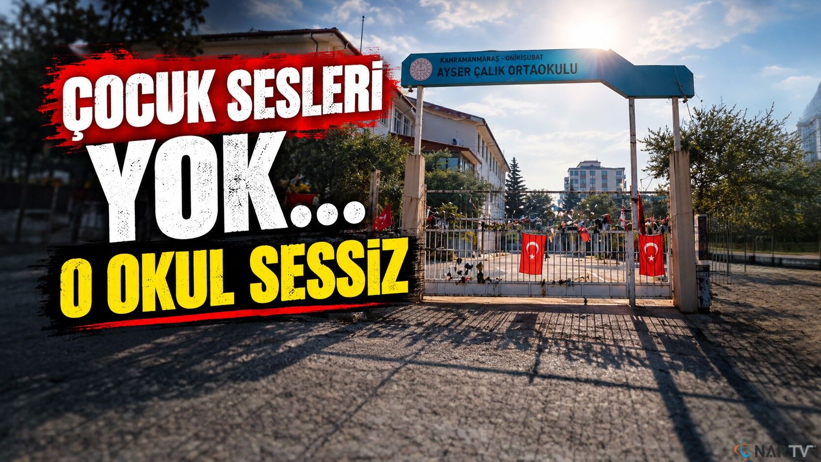 Ayser Çalık Ortaokulu’nda Sessiz İlk Gün